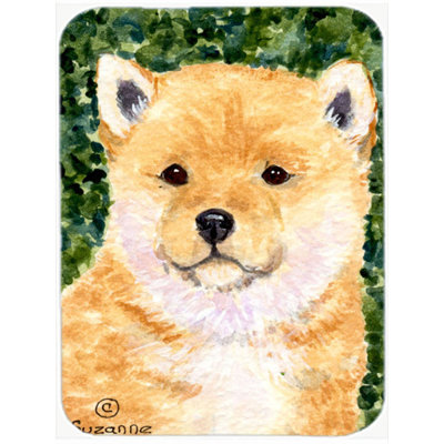 East Urban Home Shiba Inu Glass Cutting Board