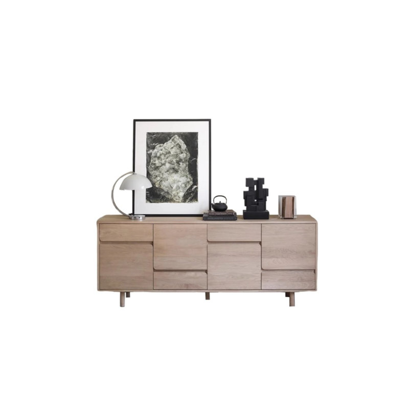 Armoire d'appoint en bois massif