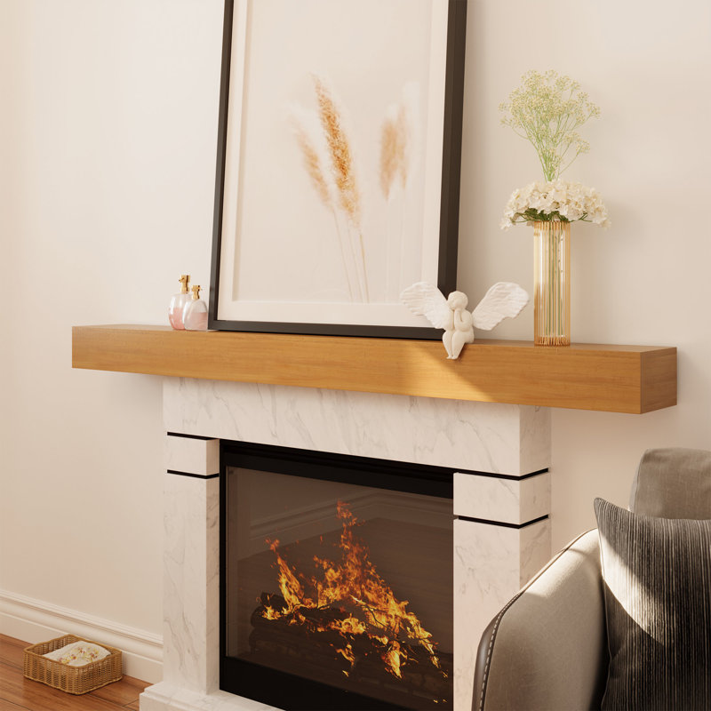 Fireplace Shelf Mantel 60", 60"