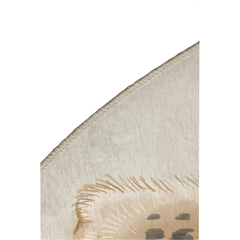 Tapis de jeu Lil Liling Leopard Kids, Ivoire ivoire
