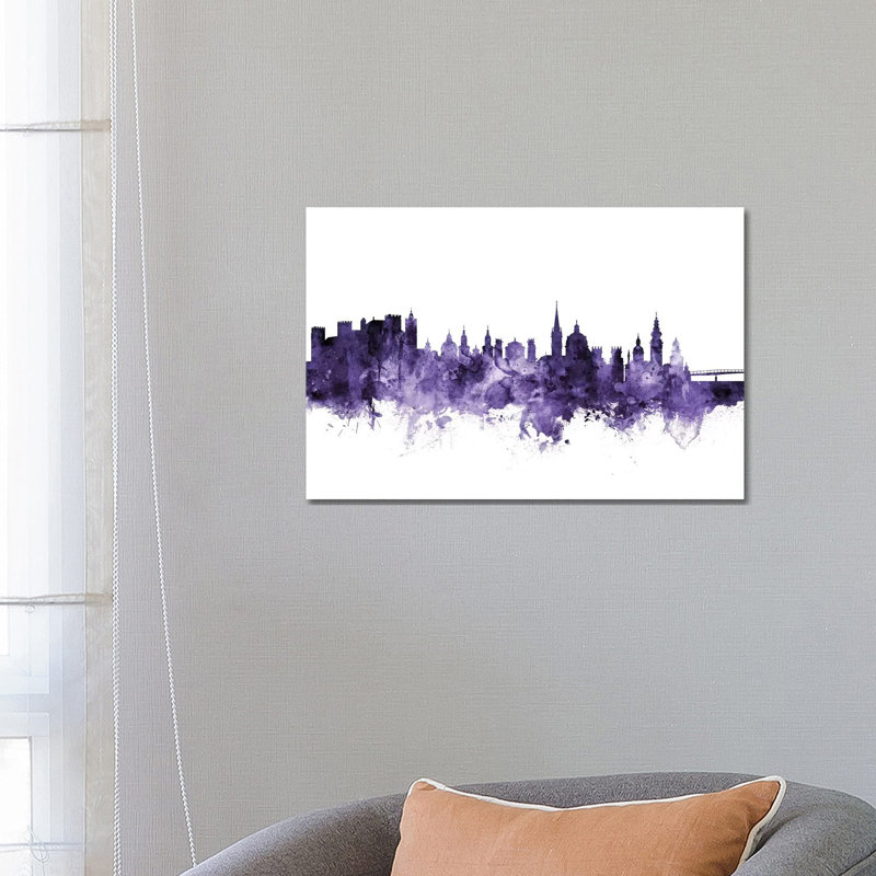 Salzburg, Austria Skyline by Michael Tompsett - Wrapped Canvas Gallery-Wrapped Canvas Giclée