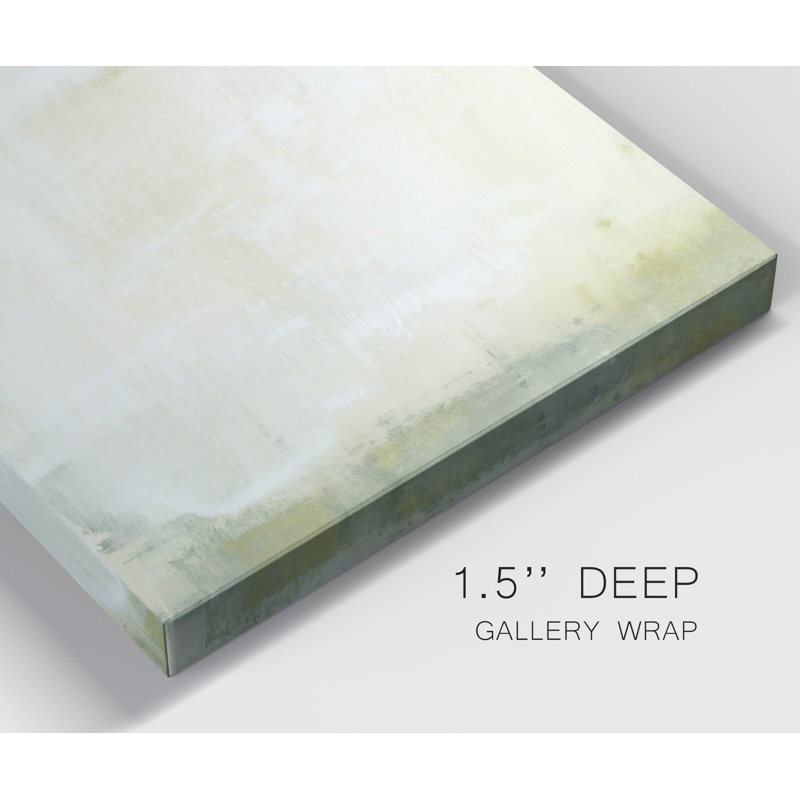 «Olive Horizon I», reproduction sur toile tendue, H 10 po x l 10 po x P 1,5 po