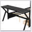 Wooden Gaming Platform Bed With LED Headboard, LED Desk, USB And Two Storage Drawers-1476537498