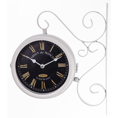 Almera Metal Wall Clock
