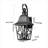 Outdoor Wall Light Fixtures, Waterproof Exterior Wall Sconce Porch Lights, Matte Black Outdoor Wall Lantern with Clear Glass, Outside Wall Mount Lighting for House, Garage, Front Door (1 pack)