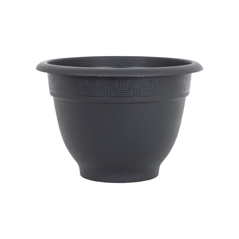 Wham Bell Pot Round Planter Slate, 30.50cm H x 44cm W x 44cm D