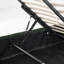 Lit de rangement vert Queen Size rembourré avec hayon hydraulique-1719037014-1719037032