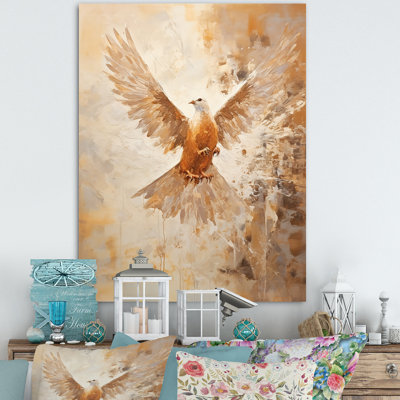 " Cerulean Calm Graceful Dove II "