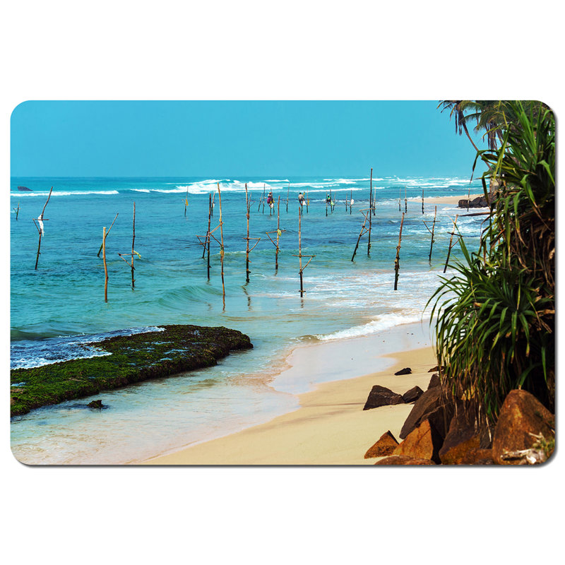 Doyla Wood No Pattern Rectangle Placemat