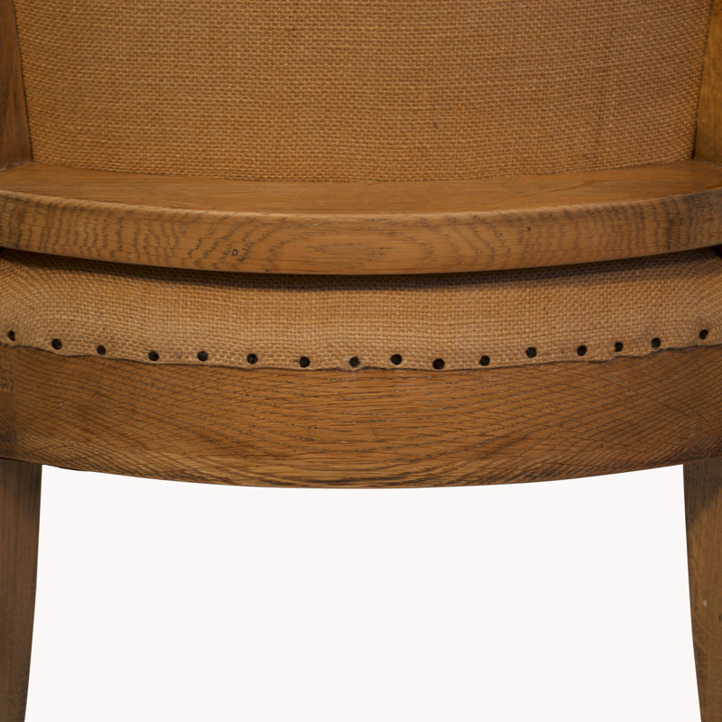 Meriwether 48cm H Linen Upholstered Parsons Chair