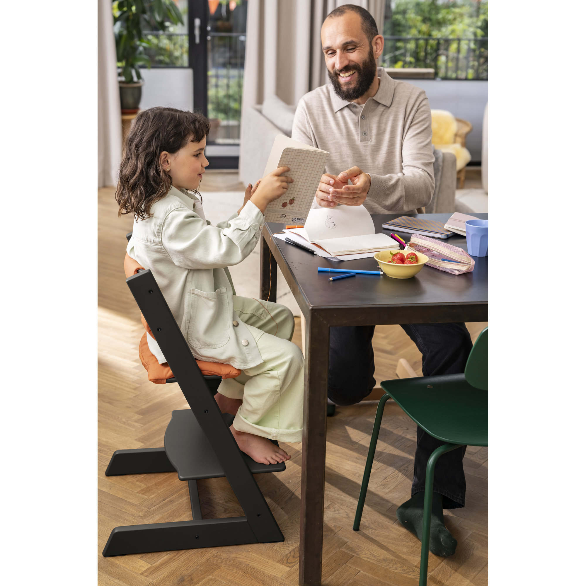 Tripp Trapp Chair, Black