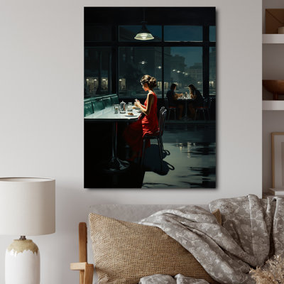 «Mastereuvre Nighthawks» par Edward V - Art mural mural