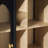 Eilisha Modern Arched Glass Accent Cabinet-123402943