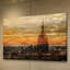 Reproduction d’art sur toile tendue, "nuit de bronze" par parvez taj-15005308