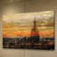 Reproduction d’art sur toile tendue, "nuit de bronze" par parvez taj-21252406
