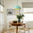Lodi 1 - Light Dimmable Dome Kitchen Island Pendant Light