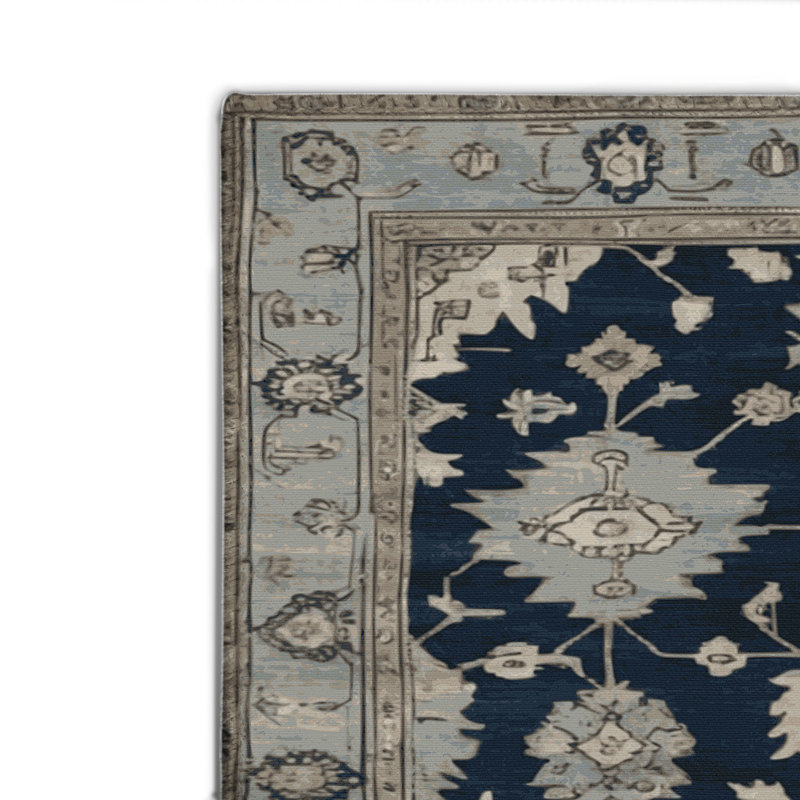 Tapis gris intérieur et extérieur surteint, Rectangulaire 2 pi x 3 pi