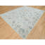 Tapis ivoire en laine noué à la main 12 pi x 15 pi 5 po avec motif de vase Tebraz 12 po x 15 pi 5 po