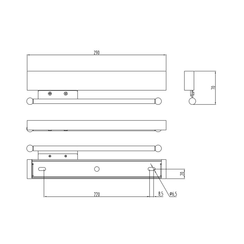 Metal Valet Rod