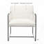 Chaise rembourrée en polyester avec structure en métal-36520870
