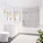 Raymore Series 60" W x 62" H Single Sliding Frameless Tub Door