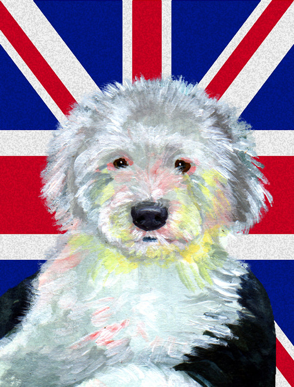 40 x 28 po en polyester britannique 2 faces english union jack drapeau maison, Berger anglais