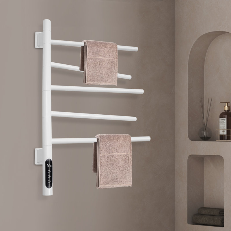 Heated Towel Racks, White