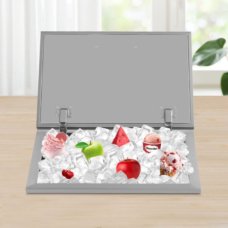 Danity Bar Cooler Stainless Steel Ice Bin