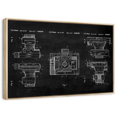Caméra à mise au point automatique Brevet BW