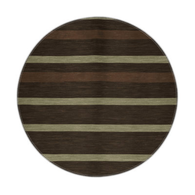 Tapis intérieur / extérieur brun HorizontalStripes