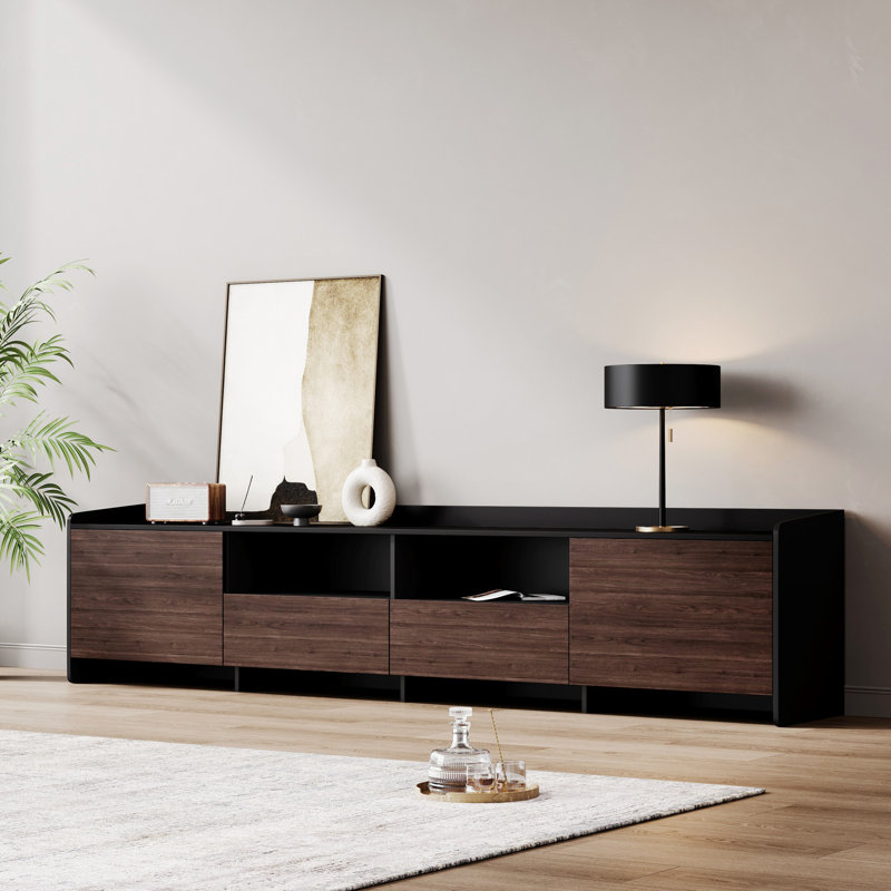 Eratial TV Stand Media Console for Tvs up to 85'' with Storage Drawer and Cabinet