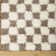 Haefner Checkered Machine Woven Polypropylene Area Rug in Brown