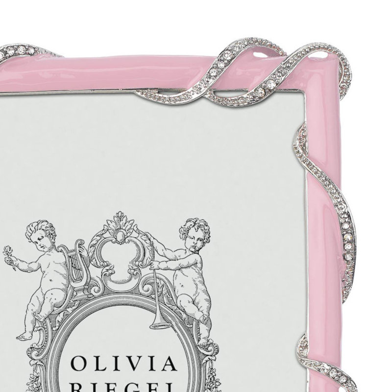 Baby Harlow Metal Picture Frame, 5" X 7", Pink