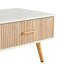 Table basse rectangulaire avec tiroir, table moderne