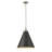 Massi 1 - Light Silver Single Pendant
