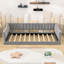 Lit de jour en bois avec lattes et poche de rangement-1190712637-1190712636