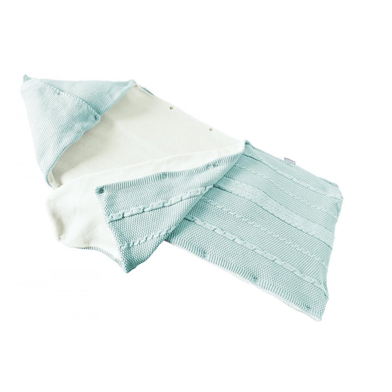 Cotton Baby Sleeping Bag, Blue