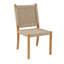 Hudson Teak Patio Dining Side Chair-584620083