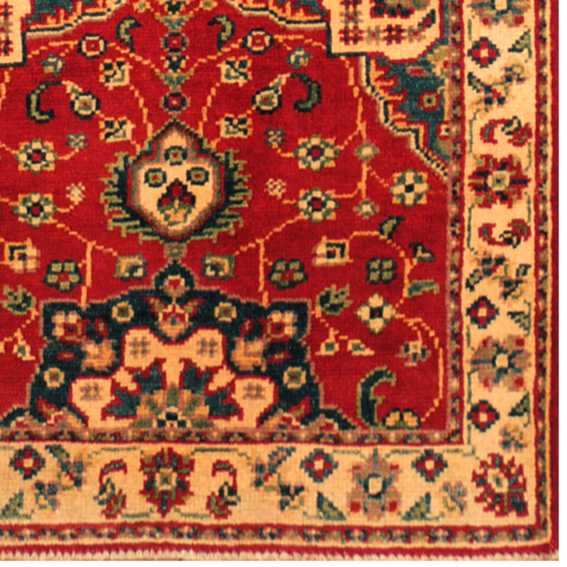 Jevon One-of-a-Kind 2' X 6'1" New Age Wool Area Rug in