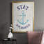 Toile encadrée de qualité supérieure Stay Anchored - prête à être accrochée-1213065579-1213065576