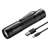 Flashlight Rechargeable, G800 LED Flashlight With 3 Lighting Modes, Fixed Focus, Pocket Clip, Small EDC Flash Light For Emergency, Camping Gear (Battery Included)