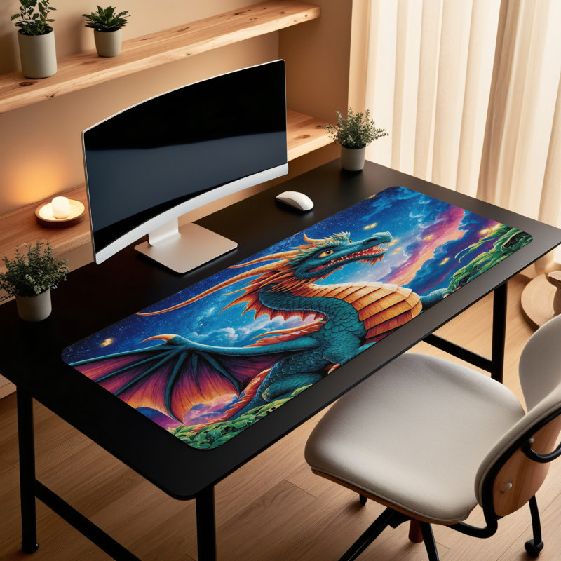 Polyester Desk Pad, 23.6x13.8
