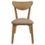 Laurenceau Wood Dining Side Chair Light Walnut-2013302398