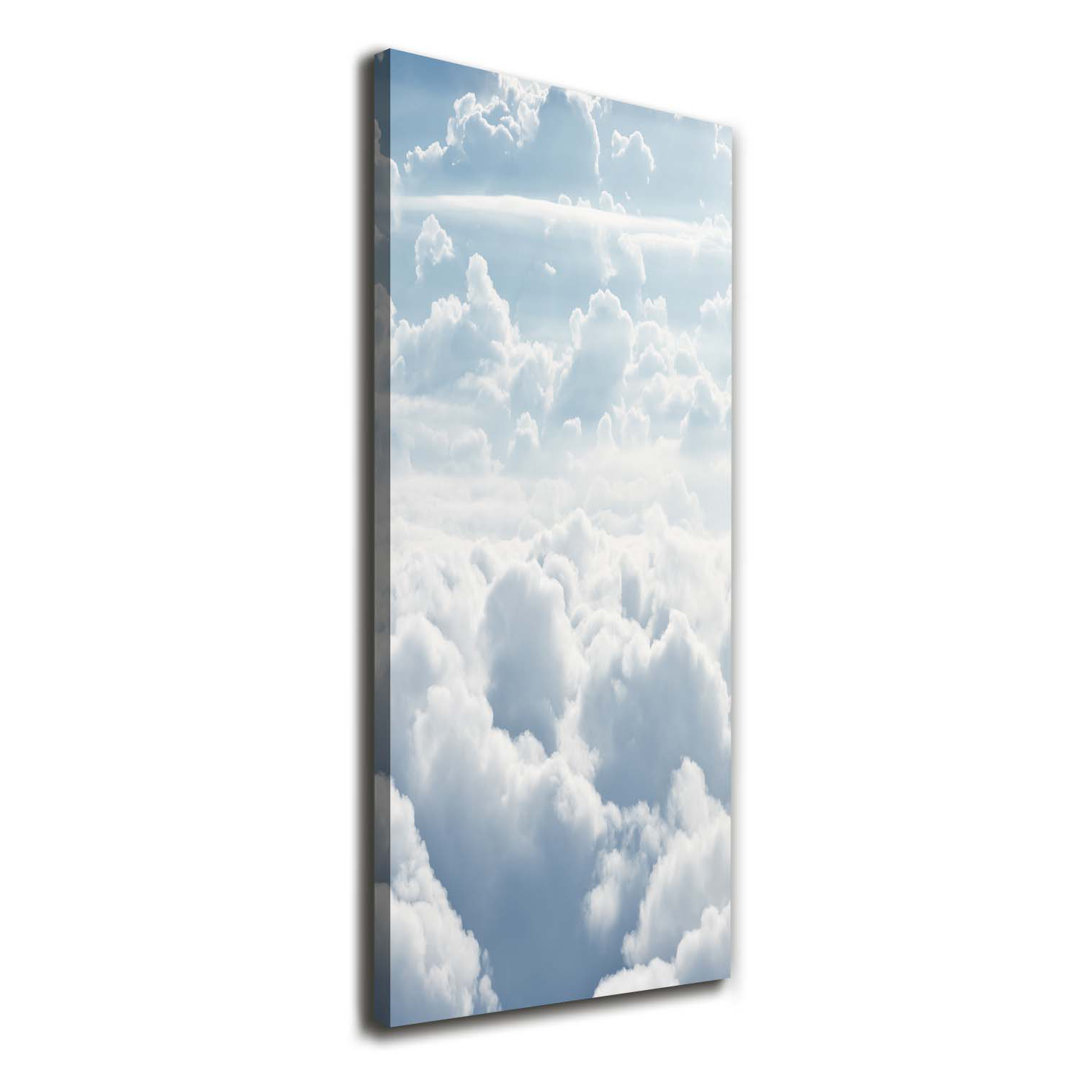 Flug über die Wolken - Kunstdrucke auf Leinwand - Wrapped Canvas