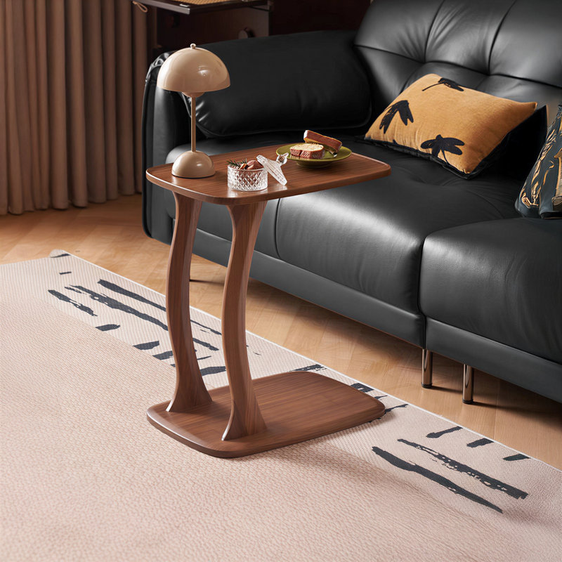 Élégante finition noyer, dimensions: 19,7 po x 13,8 po x 22,4 po (l x P * H)