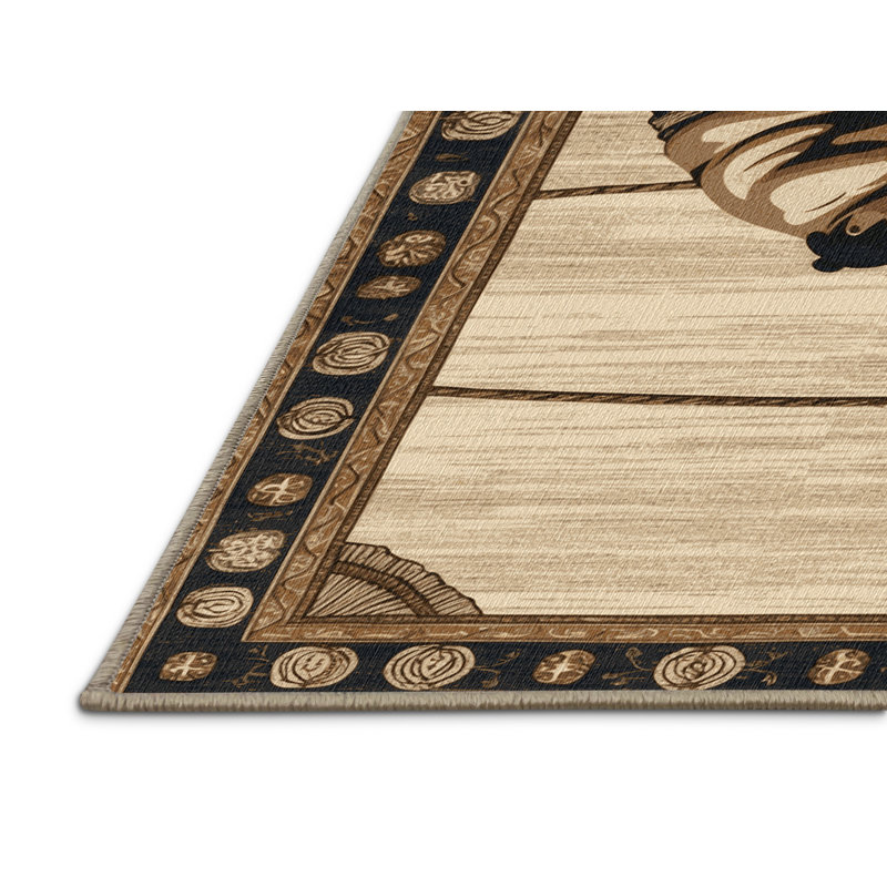  Tapis lavable Sumo Wrestling, Rond 4 pi