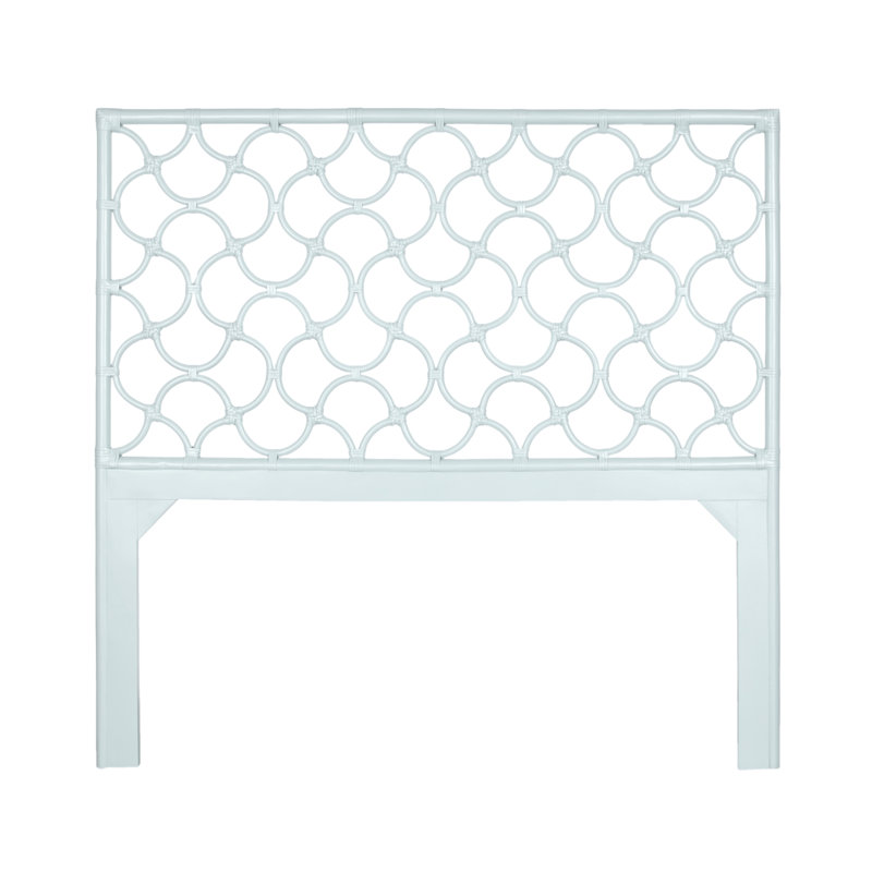 Mar Collection Headboard, Light Blue, Queen