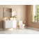 Ally Dual-Flush Elongated One-Piece Toilet with Glazed Surface Modern Toilet with Comfort Seat Height  (Seat Included)