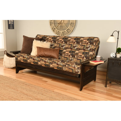 Johnte 82'' Wide Full Futon And Mattress