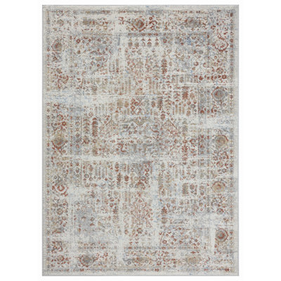 United Weavers Fanord Nixon Rust Accent Rug 1'11" x 3'